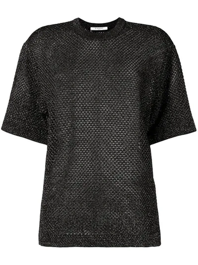 Shop Givenchy Mesh T In Black