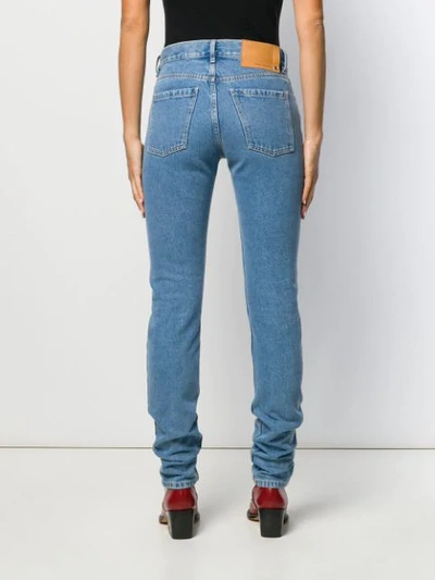 Shop Paco Rabanne Skinny Jeans In Blue