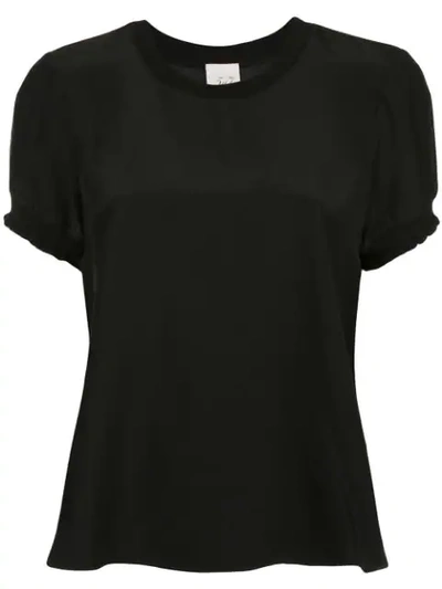 Shop Cinq À Sept Relaxed-fit Lenny Top In Black