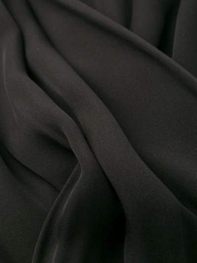 Shop Theory V-neck Midi Dress In Black