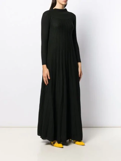 Shop L'autre Chose Abito Off-the Shoulder Dress In Black