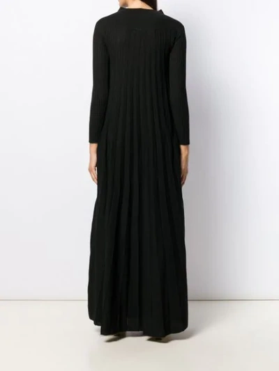 Shop L'autre Chose Abito Off-the Shoulder Dress In Black