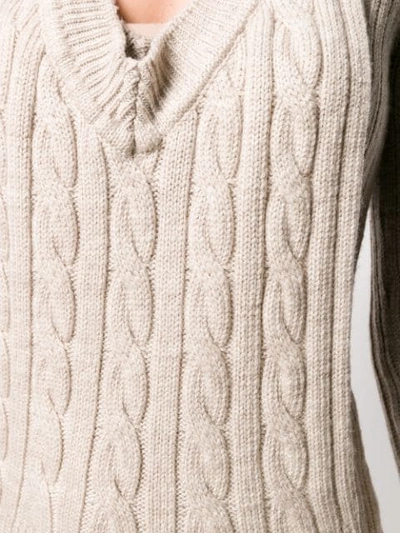 LAYERED STYLE KNITTED JUMPER