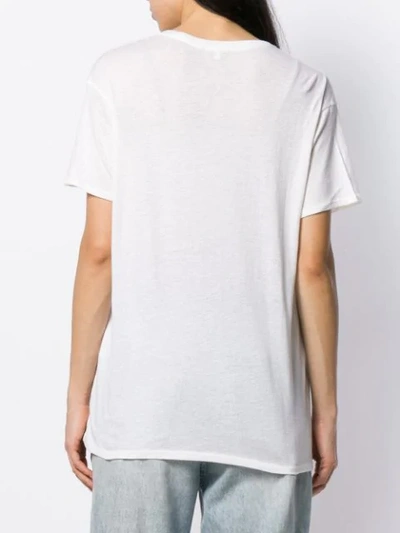 Shop R13 Boyfriend T-shirt In White