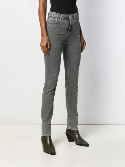 Shop Alberta Ferretti Skinny Fit Jeans In 0495 Grey
