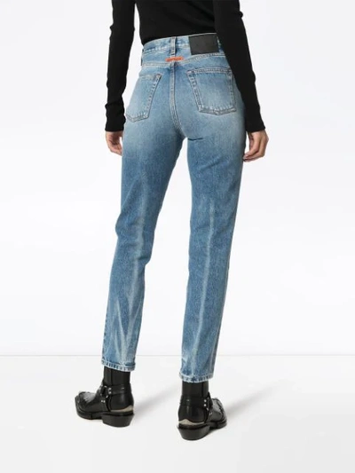 Shop Heron Preston Straight-leg Jeans In Blue