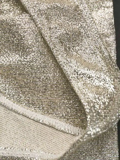 Shop Paco Rabanne Sparkle Detail Tank Top In M042 Silver Gold