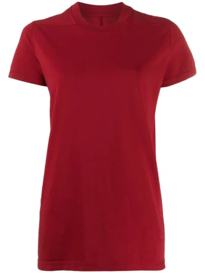 Shop Rick Owens Drkshdw Basic T-shirt In Red