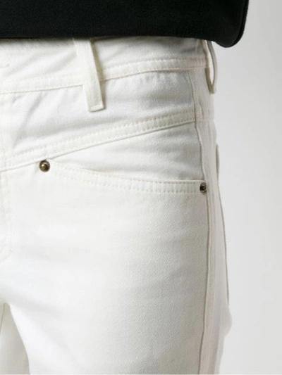 Shop Andrea Bogosian Pomodoro Cropped Trousers In White