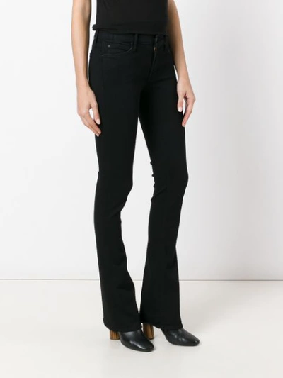 Shop Mother The Runaway Jeans In Black