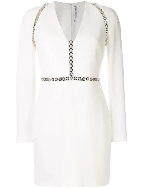 alexander wang white dress