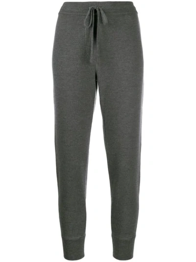 Shop Dolce & Gabbana Cashmere Track Pants In Grey