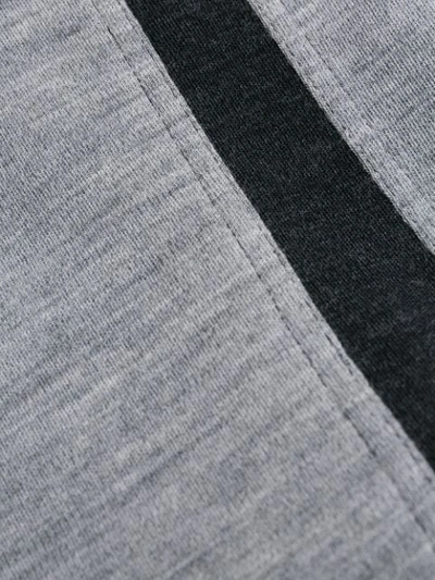 Givenchy Two-tone T-shirt Dress In Black