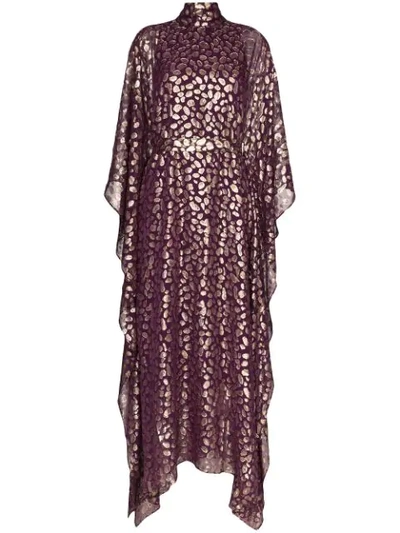 Shop Taller Marmo 'mykonos' Kleid In Purple