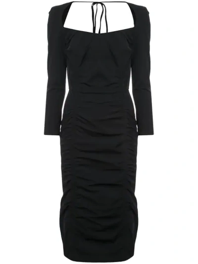 Shop Altuzarra 'colonia' Dress In Black