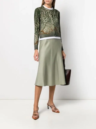 Samantha Sung Carolina Cardigan In Green