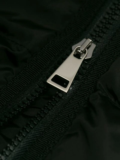 Shop Moncler Accenteur Coat In Black