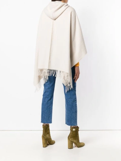 Shop Snobby Sheep Fringed Shawl - Neutrals