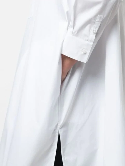 Shop Jil Sander Sunday Oversized Shirt In White