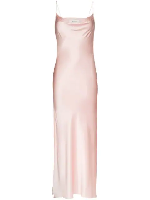 light pink slip dress