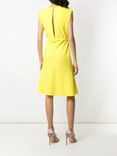 Shop À La Garçonne Clássico Midi Dress In Yellow