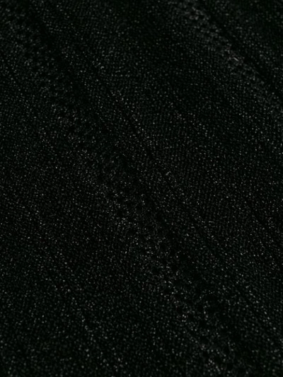 Shop M Missoni Lurex Knit Halterneck Maxi Dress In Black