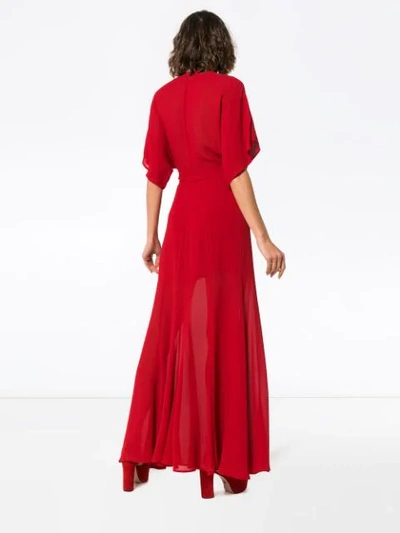 Shop Reformation Winslow Maxi Dress In Red