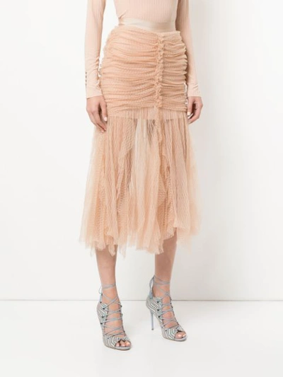 Shop Alice Mccall Just Can't Help It Skirt In Neutrals