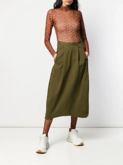 Shop Henrik Vibskov Pickle Skirt In Green