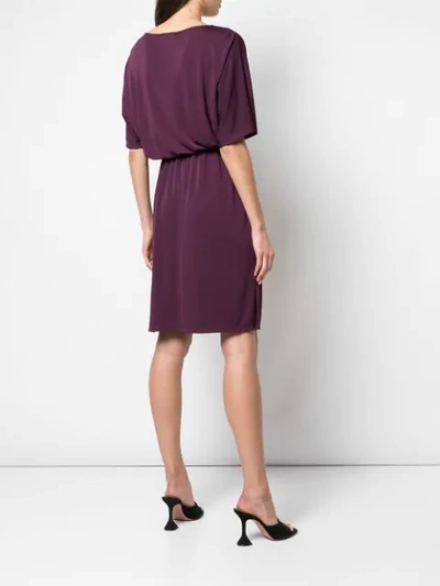 Shop Natori T-shirt Dress In Purple