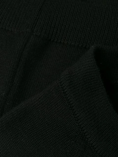 Moschino Classic Knitted Cardigan In Black
