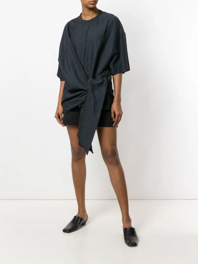 Shop Chalayan Classic Shorts In Black