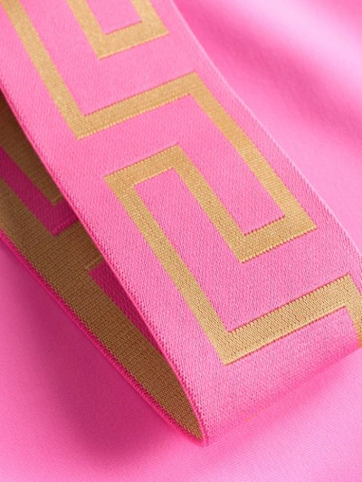 Shop Versace Greek Key In Pink
