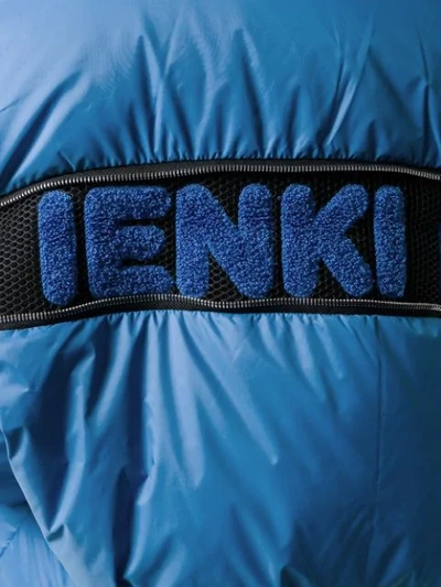 Shop Ienki Ienki Vent Puffer Jacket In Blue