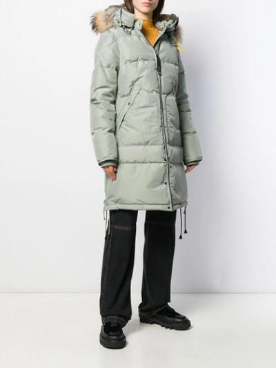 Shop Parajumpers Hooded Puffer Jacket In Green