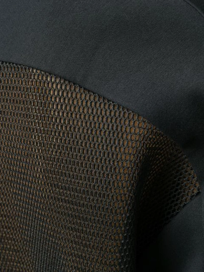 Puma Sheer Panel Sweatshirt - Black In Black