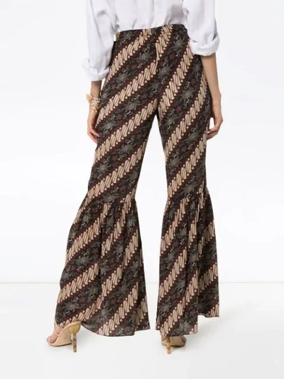 Shop Figue Brielle Batik-print Trousers In Javdi