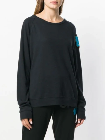 Shop Freecity Deep Space Sweatshirt In Black