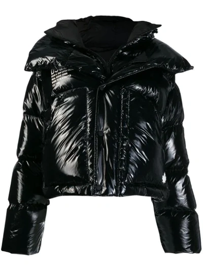 Shop Dsquared2 Fighter Padded Jacket In Black