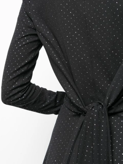 Shop Marc Jacobs Dotted Maxi Dress In Black