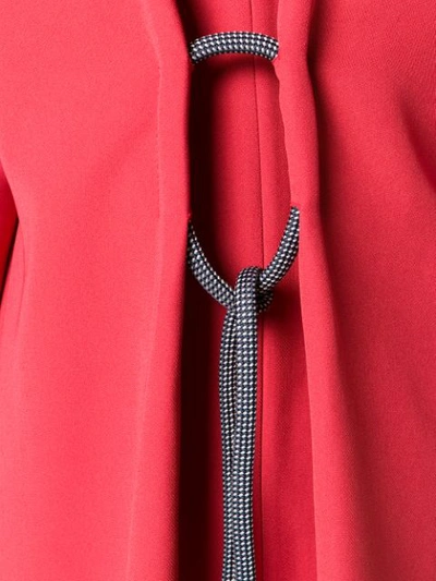 Shop Roksanda Open Front Coat - Red