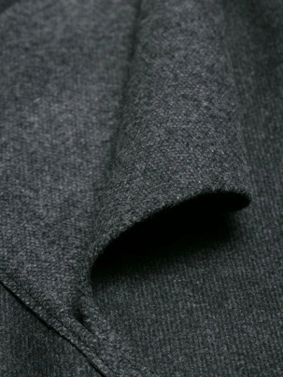 Shop Kenzo Contrast Midi Dress - Grey