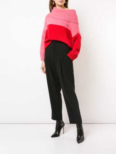 Shop Alice And Olivia Bryant Jumper In Red