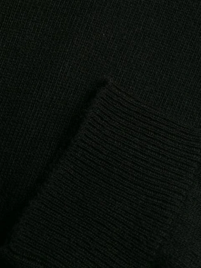 Shop Be Blumarine Roll Neck Sweater In Black