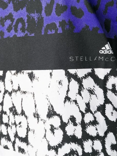 Shop Adidas By Stella Mccartney Leopard Tee - White