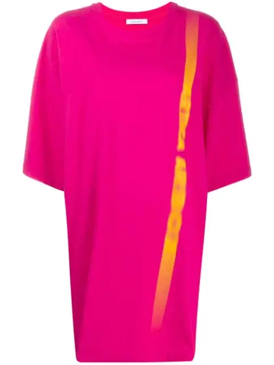 Shop Artica Arbox Oversized T-shirt Dress In Pink