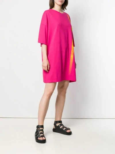 Shop Artica Arbox Oversized T-shirt Dress In Pink