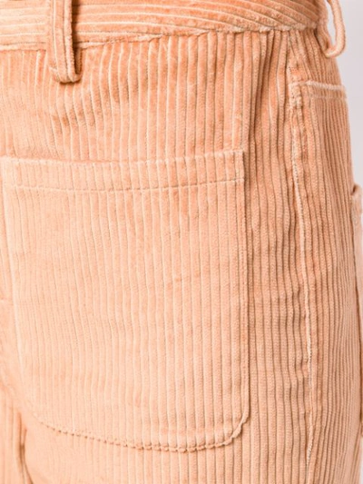 Shop Ulla Johnson Corduroy Trousers In Neutrals