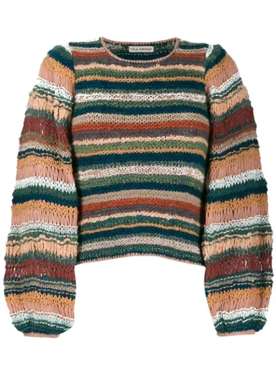 Shop Ulla Johnson Electra Knitted Jumper In Pink