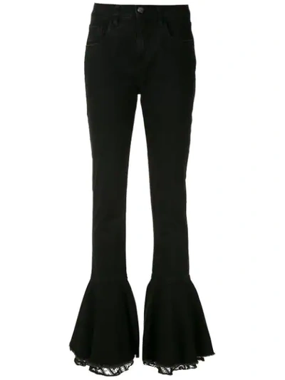 Shop Martha Medeiros Pietra Trousers In Black